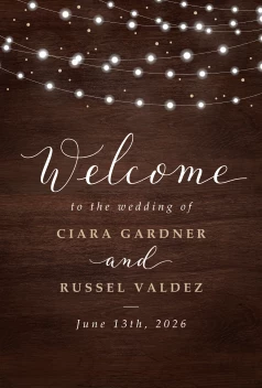 Fairy Lights Welcome