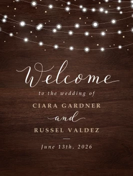 Fairy Lights Welcome