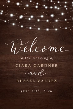 Fairy Lights Welcome