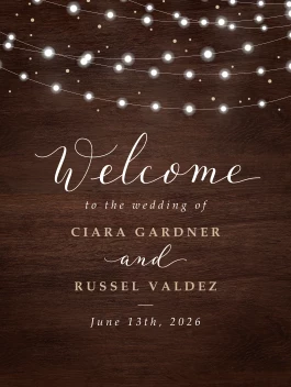 Fairy Lights Welcome