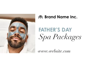 Father's Day Spa Packages
