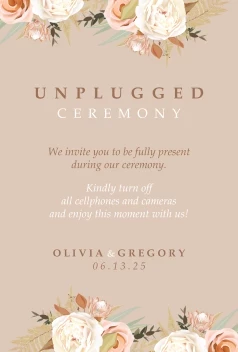 Floral Swirl Unplugged