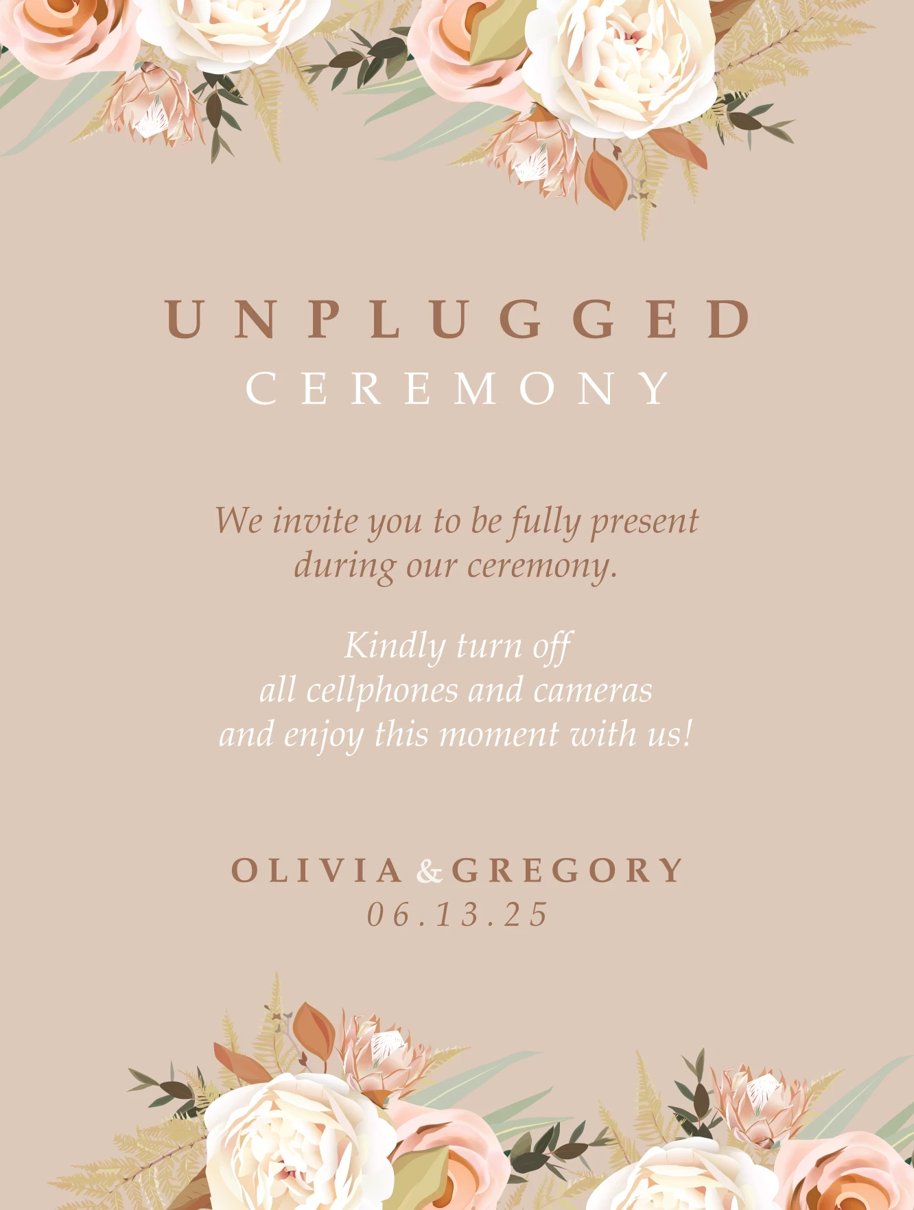 Floral Swirl Unplugged