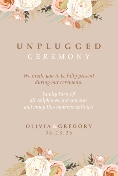 Floral Swirl Unplugged