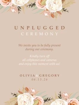 Floral Swirl Unplugged