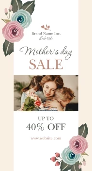 Mother's Day Flower Sale