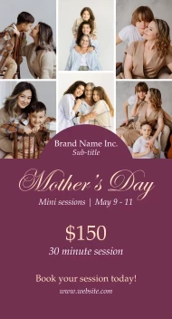 Mother's Day Photo Sessions