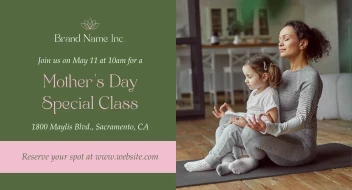 Mother's Day Special Class