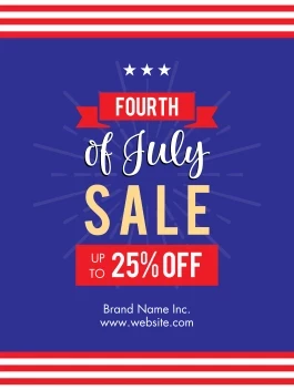 Fourth Of July Sale