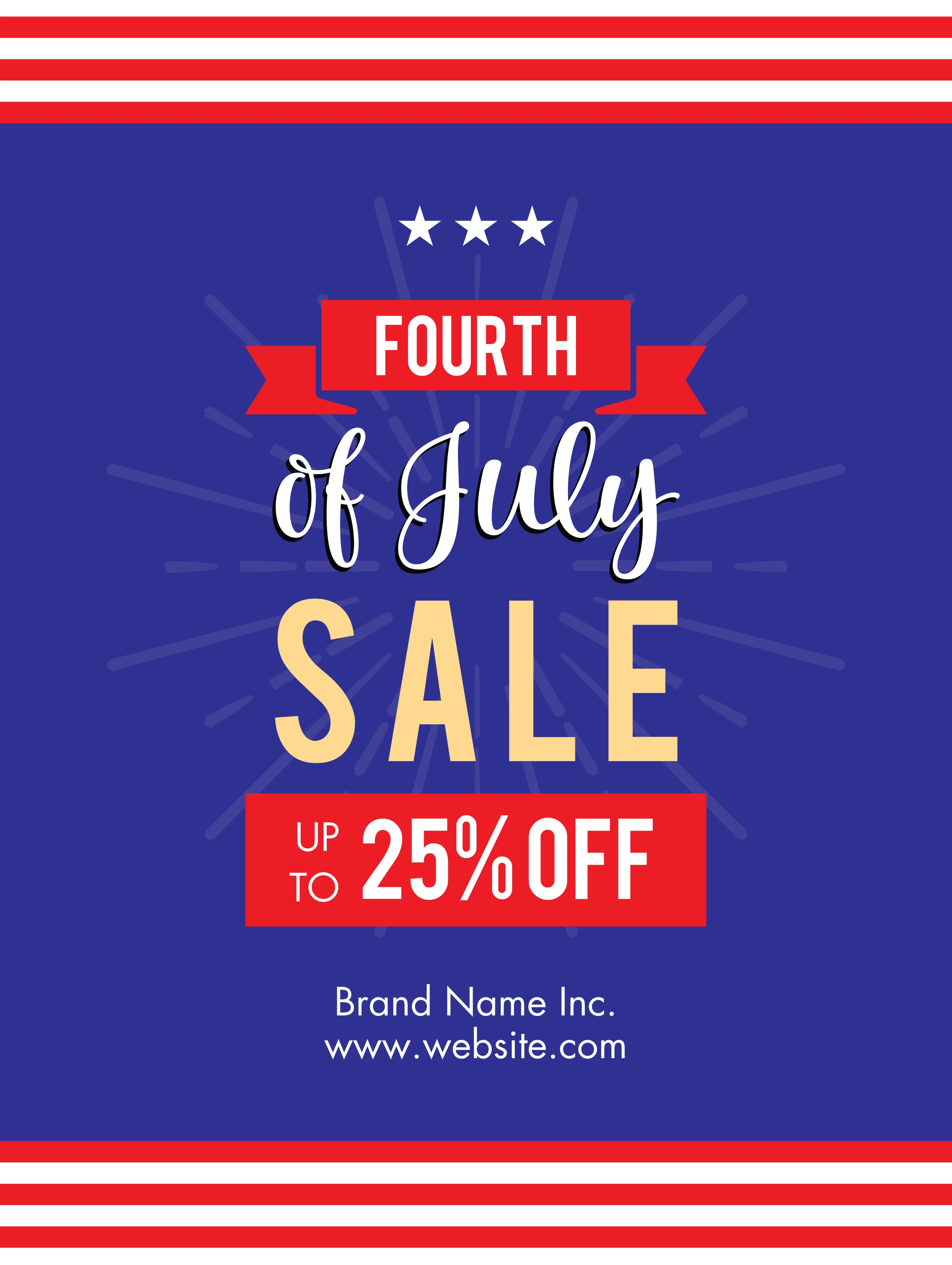 Fourth Of July Sale