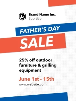 Bold Father's Day Sale