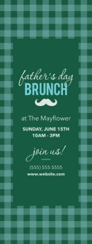 Father's Day Brunch Gingham