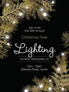 Christmas Tree Lighting