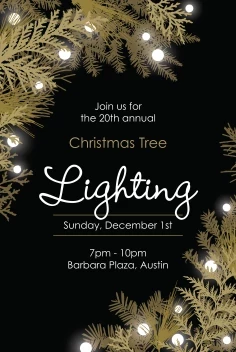 Christmas Tree Lighting