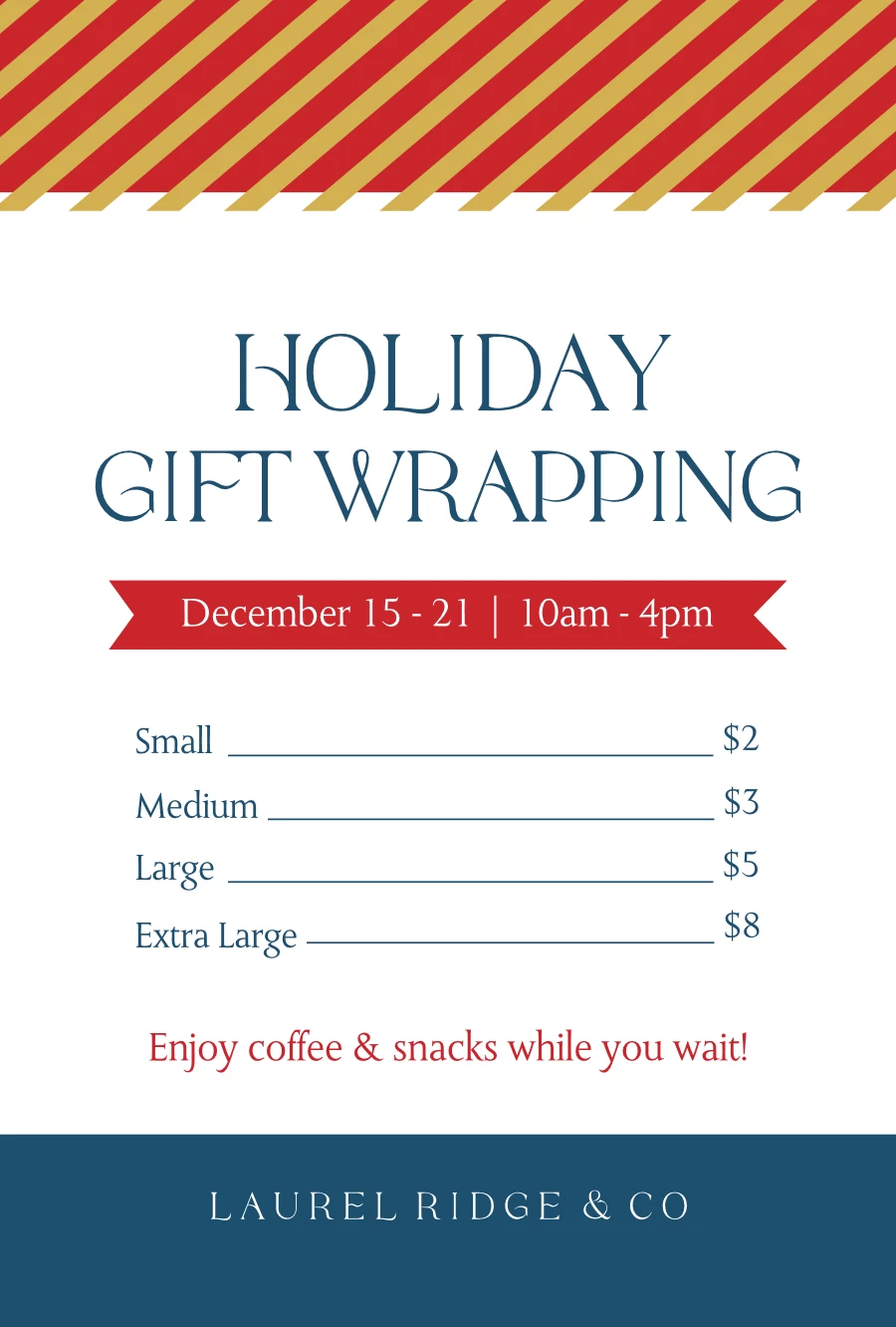 Holiday Gift Wrapping