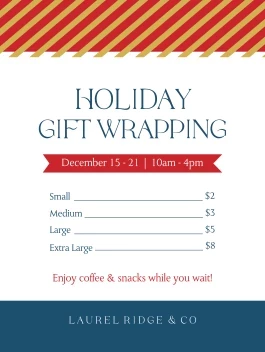 Holiday Gift Wrapping
