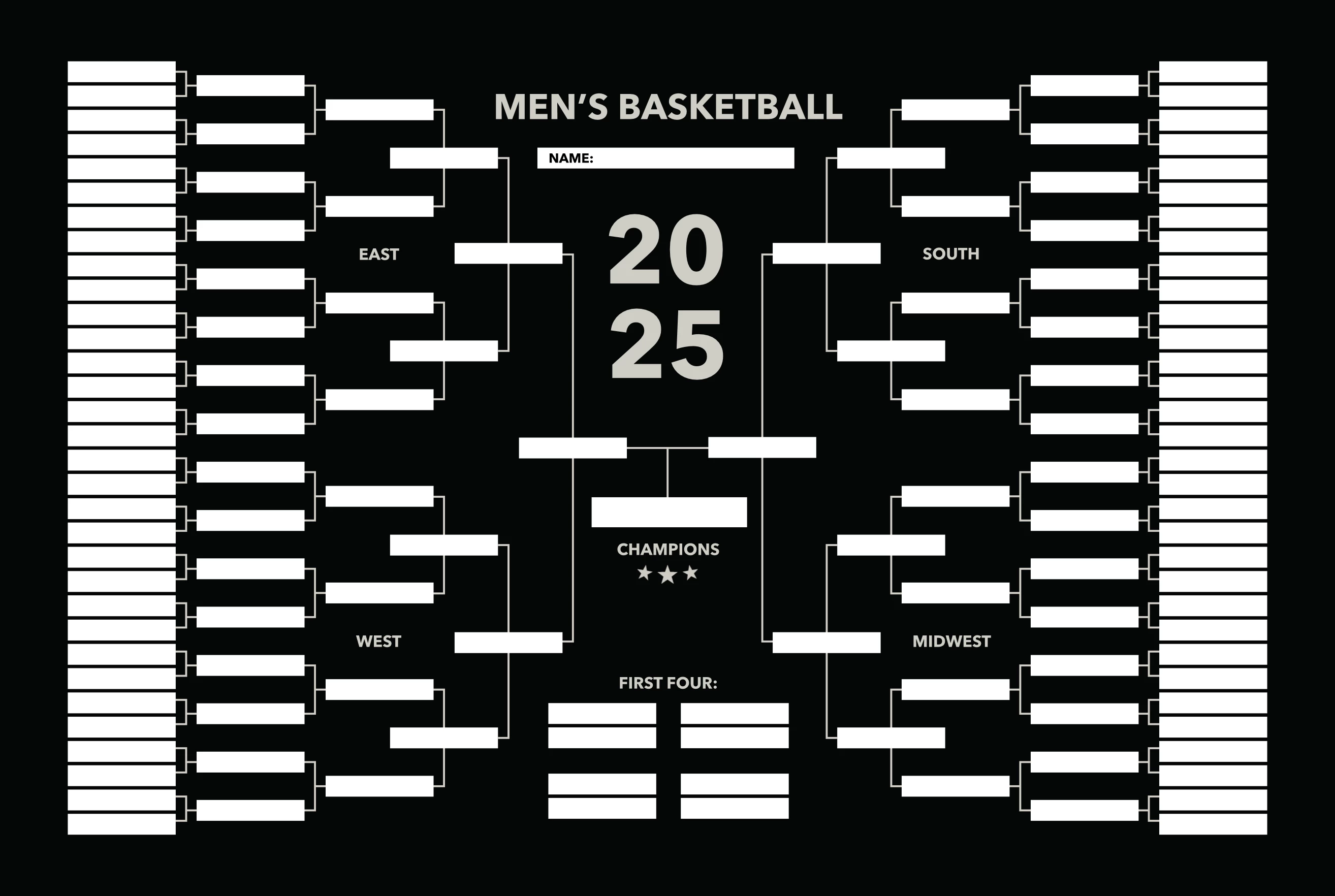 Men's Basketball Bracket