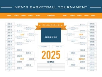 Men's Basketball Tournament Bracket