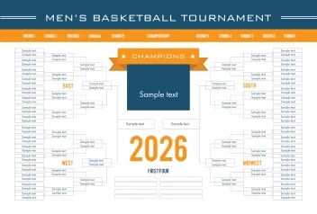 Men's Basketball Tournament Bracket