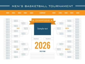 Men's Basketball Tournament Bracket