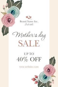 Mother's Day Flower Sale