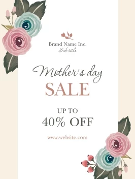 Mother's Day Flower Sale