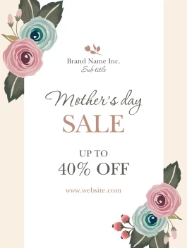 Mother's Day Flower Sale