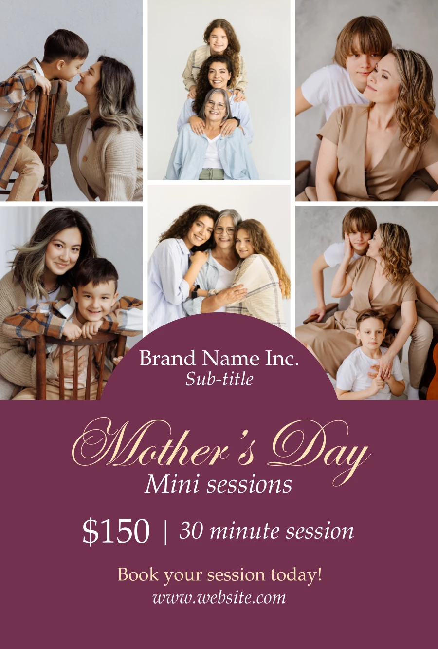 Mother's Day Photo Sessions