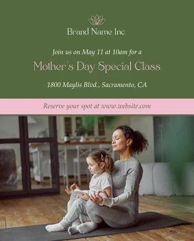 Mother's Day Special Class