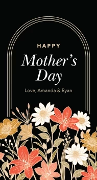 Happy Mother's Day Arch