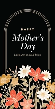 Happy Mother's Day Arch