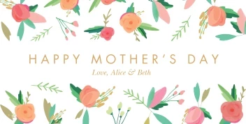 Mom & Flower Pattern