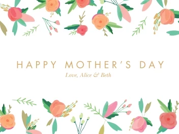 Mom & Flower Pattern