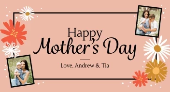 Mother's Day Frames & Floral