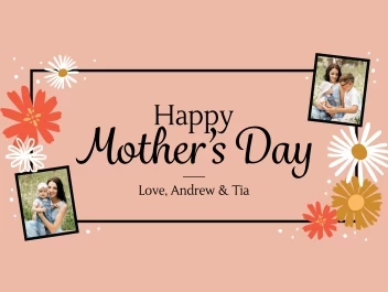 Mother's Day Frames & Floral