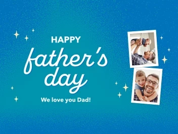 Bright Father's Day Stars