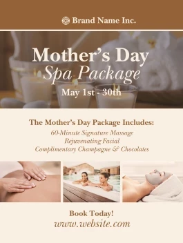 Mother's Day Spa Package