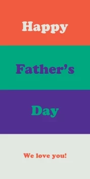 Father's Day Color Blocks