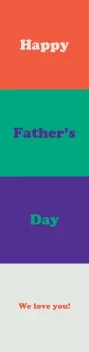 Father's Day Color Blocks