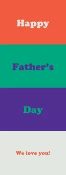Father's Day Color Blocks