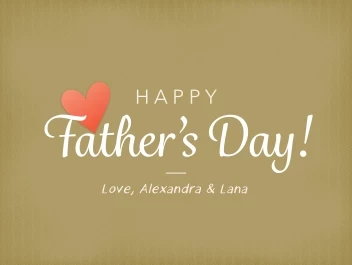 Snapshot Father's Day Love