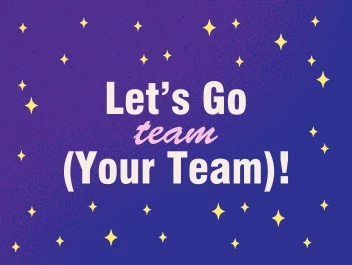 Let's Go Team Stars