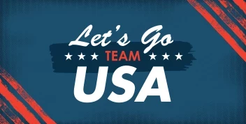 Patriotic Let's Go Team