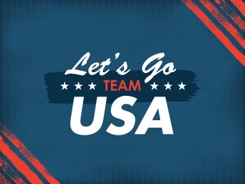 Patriotic Let's Go Team