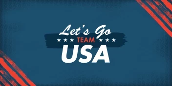 Patriotic Let's Go Team