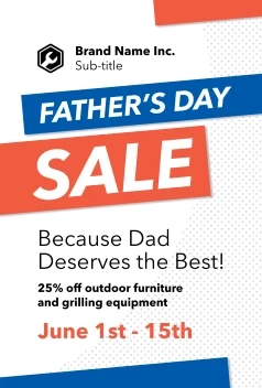 Bold Father's Day Sale