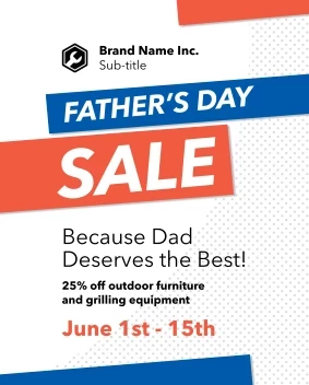 Bold Father's Day Sale