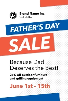 Bold Father's Day Sale