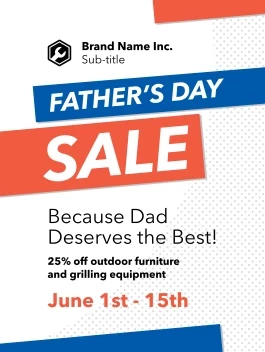 Bold Father's Day Sale