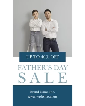 Father's Day Clothing Store
